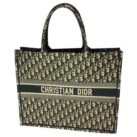 green dior book tote|More.